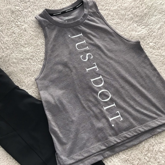 EUC Nike Just Do It Miler Tank S - Picture 4 of 8